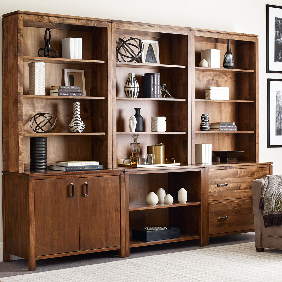 Stickley solid wood bookcase