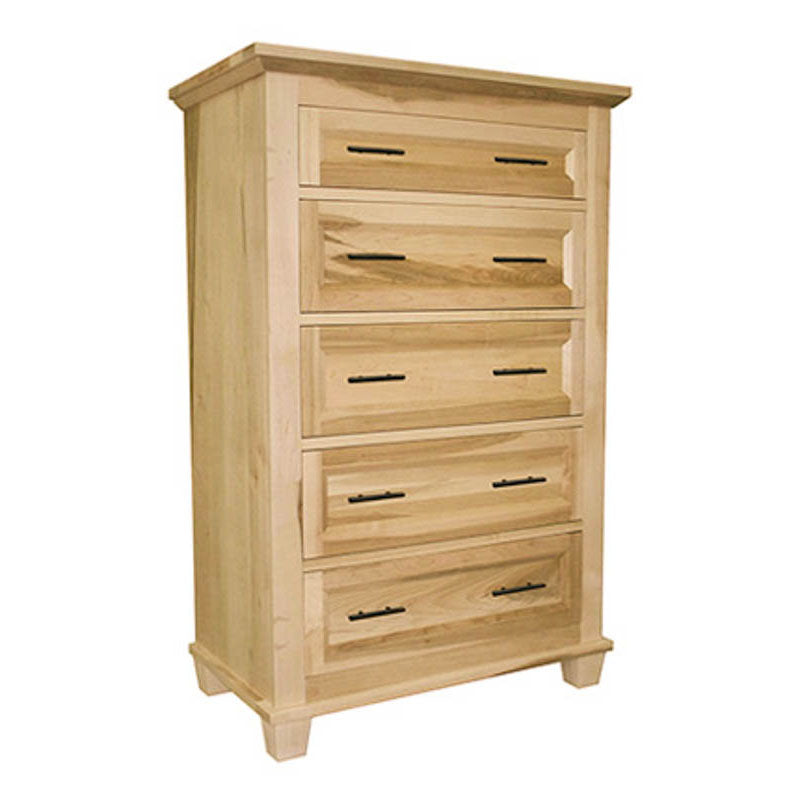 Algonquin solid wood Five Drawer Chest