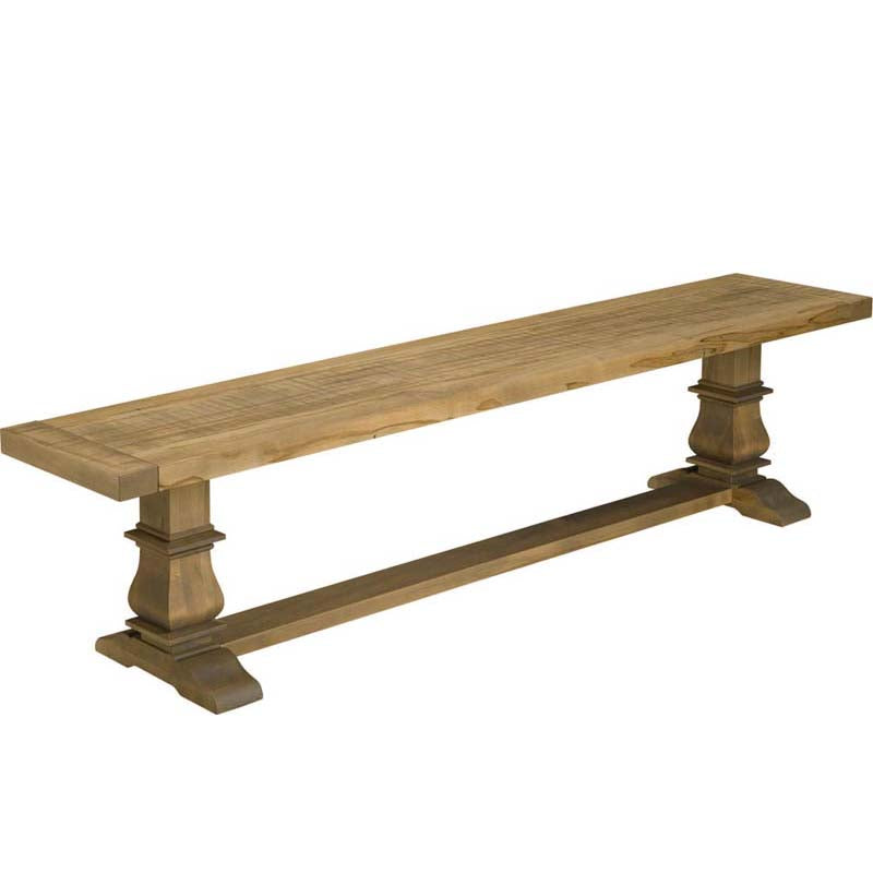 Cardinal Woodcraft solid wood Black Sea Dining Bench