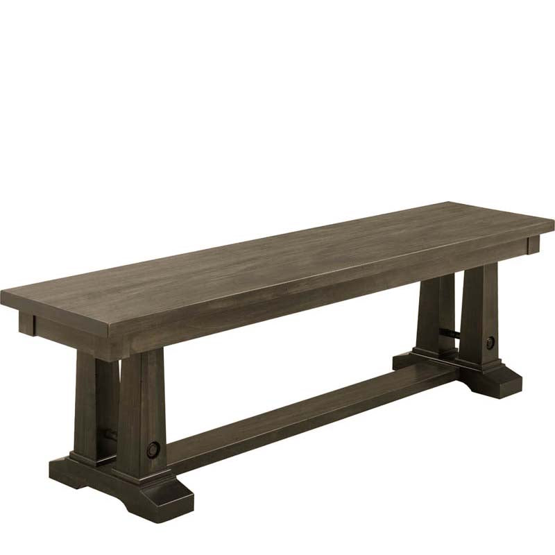 Cardinal Woodcraft solid wood Shechem Dining Bench