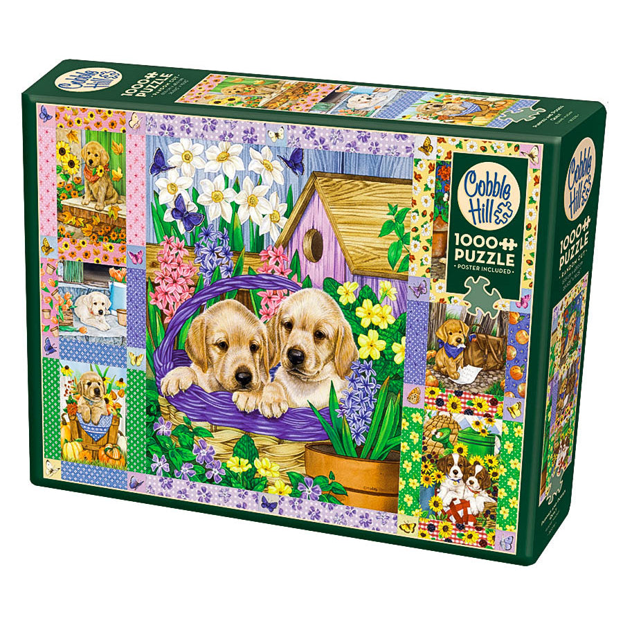 Cobble Hill: Puppies and Posies Quilt