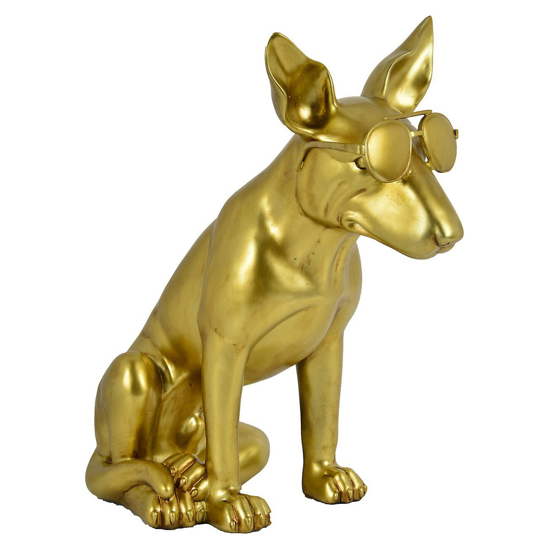 Otis The Dog gold statue from Renwil