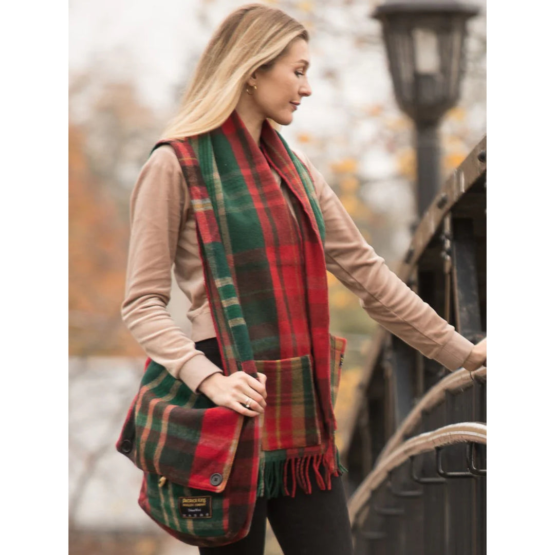 Patrick King New Brunswick Tartan Messenger Bag