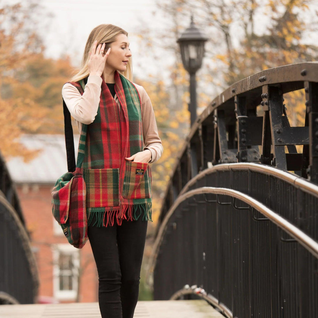 Patrick King New Brunswick Wool Pocket Scarf