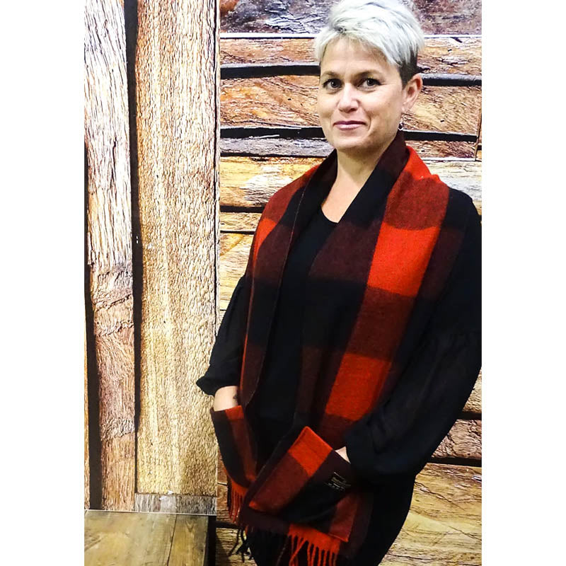 Patrick King Rob Roy MacGregor Wool Pocket Scarf