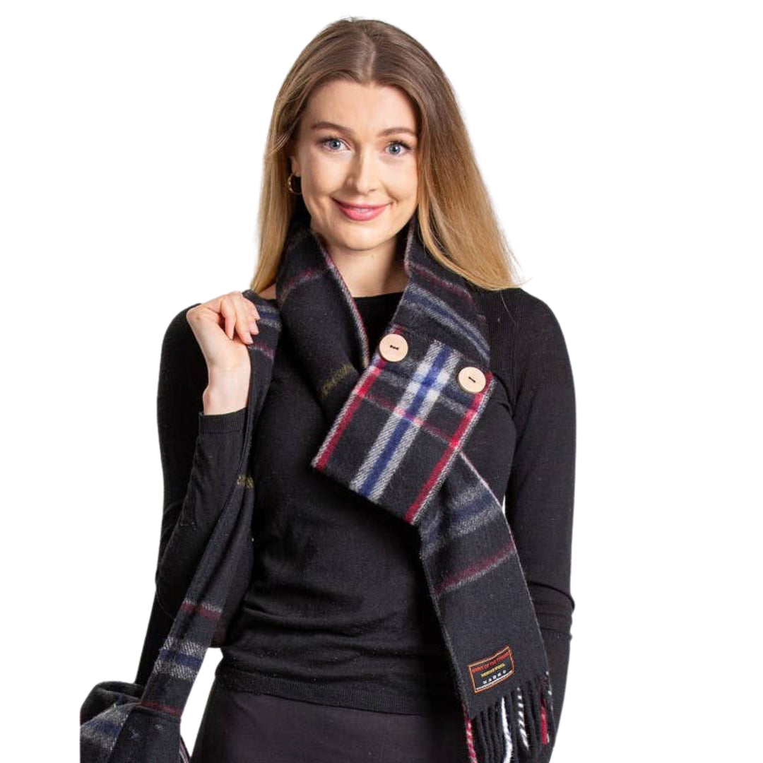 Patrick King Spirit of Titanic Wool Button Scarf