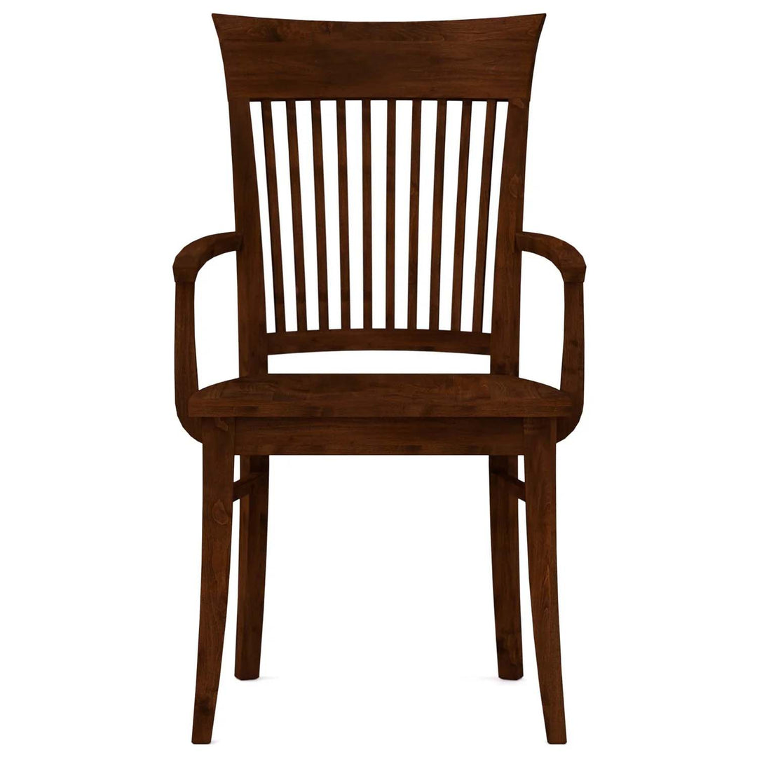Stickley Gable Road Wooden Arm Chair Clay
