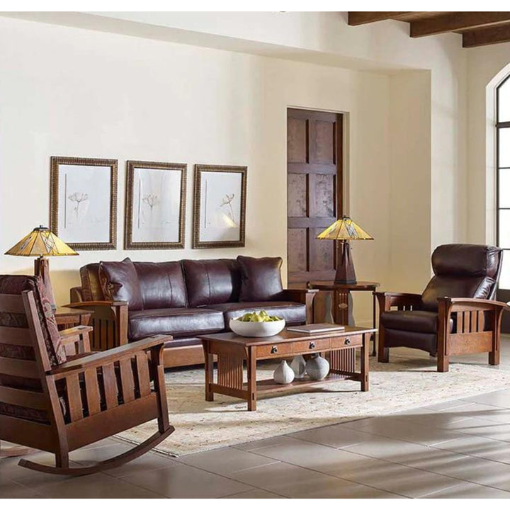 Stickley Mission Bustle Back Recliner