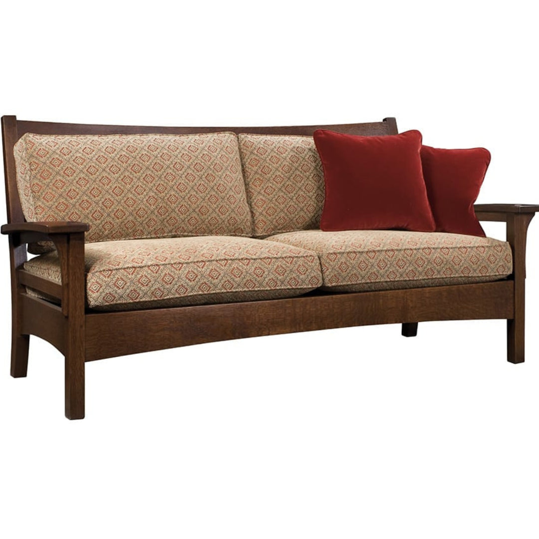 Stickley Mission Slat Back Settle