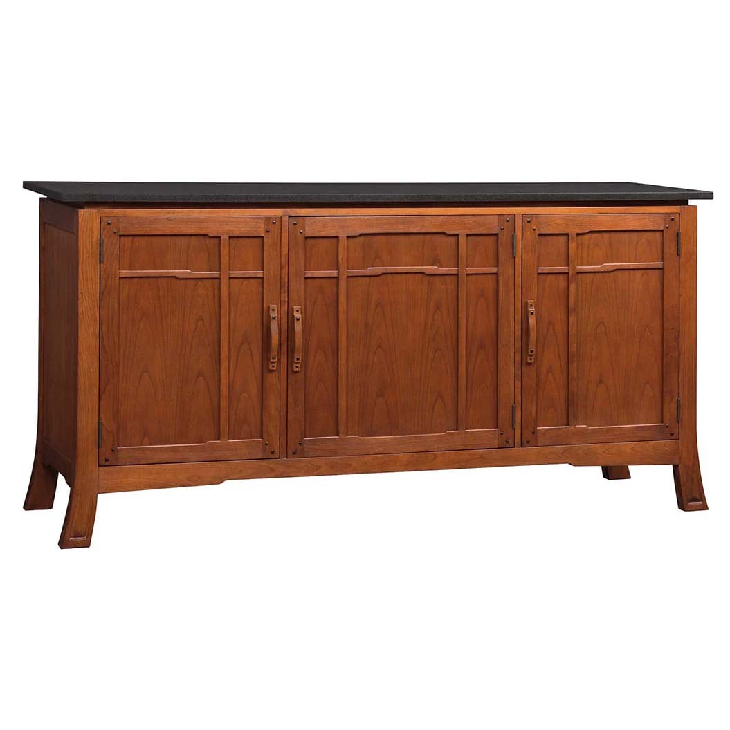 Stickley Oak Knoll Granite Top Sideboard