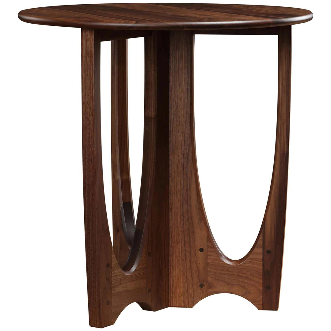 Stickley Walnut Grove Round Lamp Table