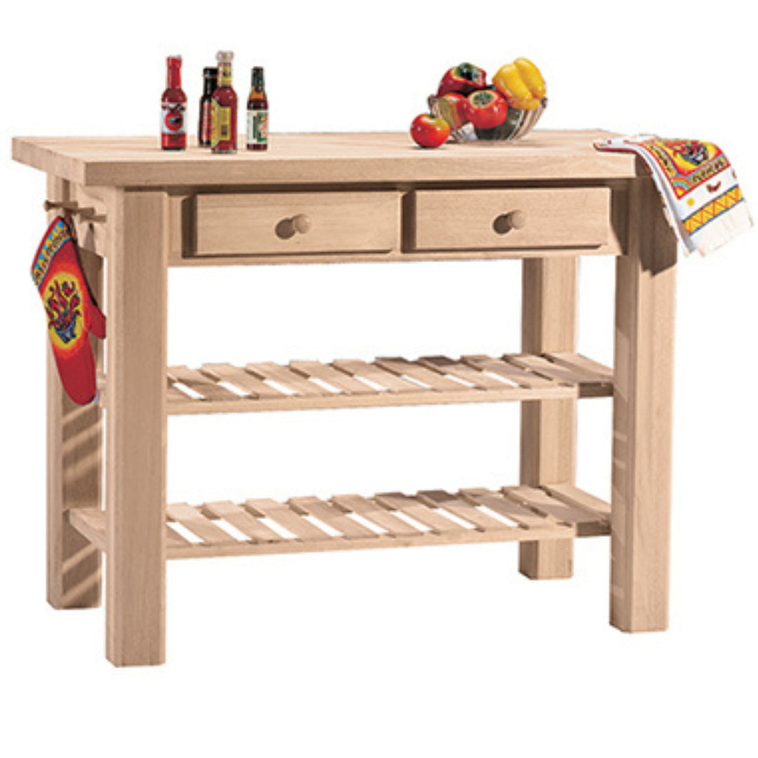 Two Drawer Kitchen Island