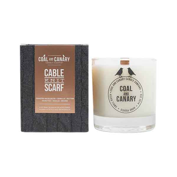 Coal And Canary Cable Knit Scarf