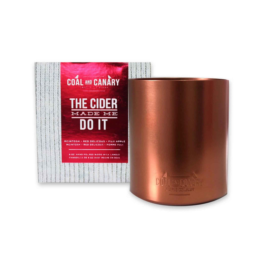 Coal And Canary The Cider Made Me Do It Candle