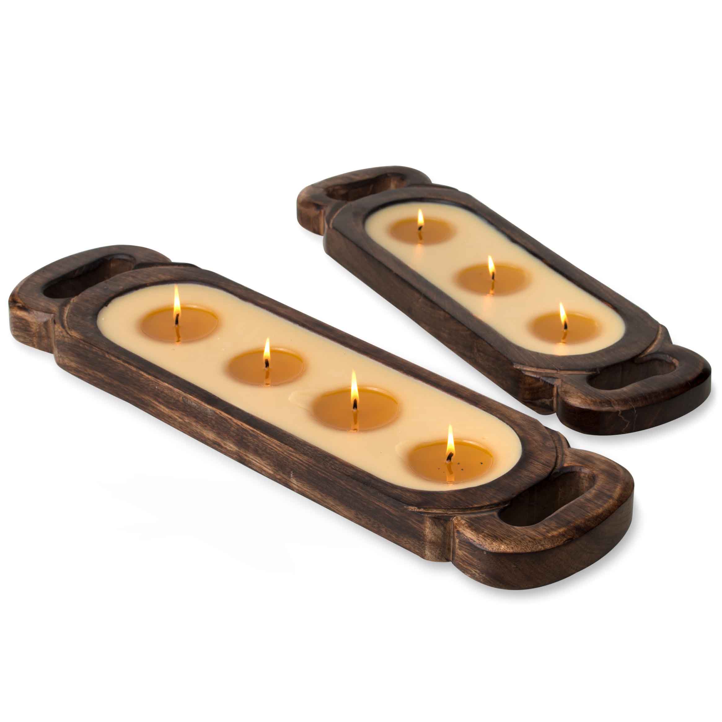 Himalayan Handmade Wood Candle Grapefruit Pine Inland Fine Furnishings