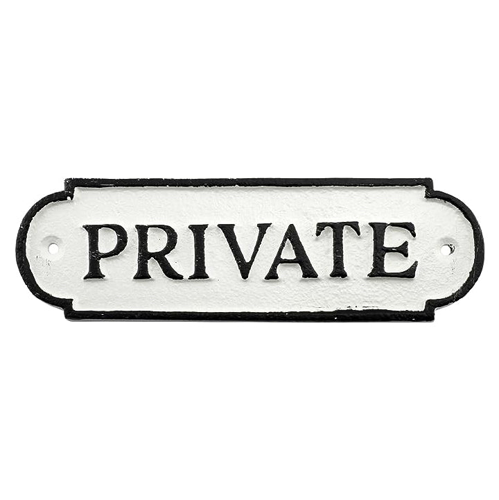 Private Sign from Abbott