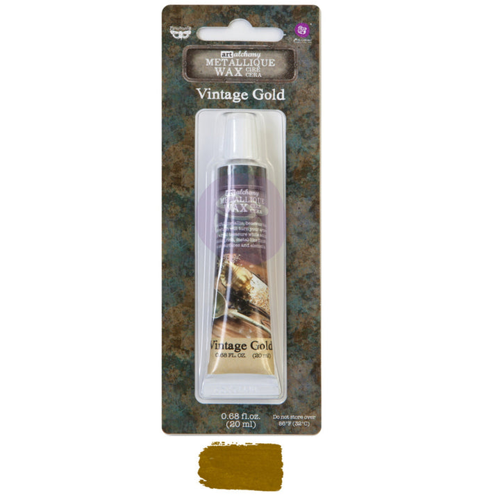 Art Alchemy Metallique Wax - Vintage Gold