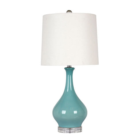 Robin Egg Blue Table Lamp