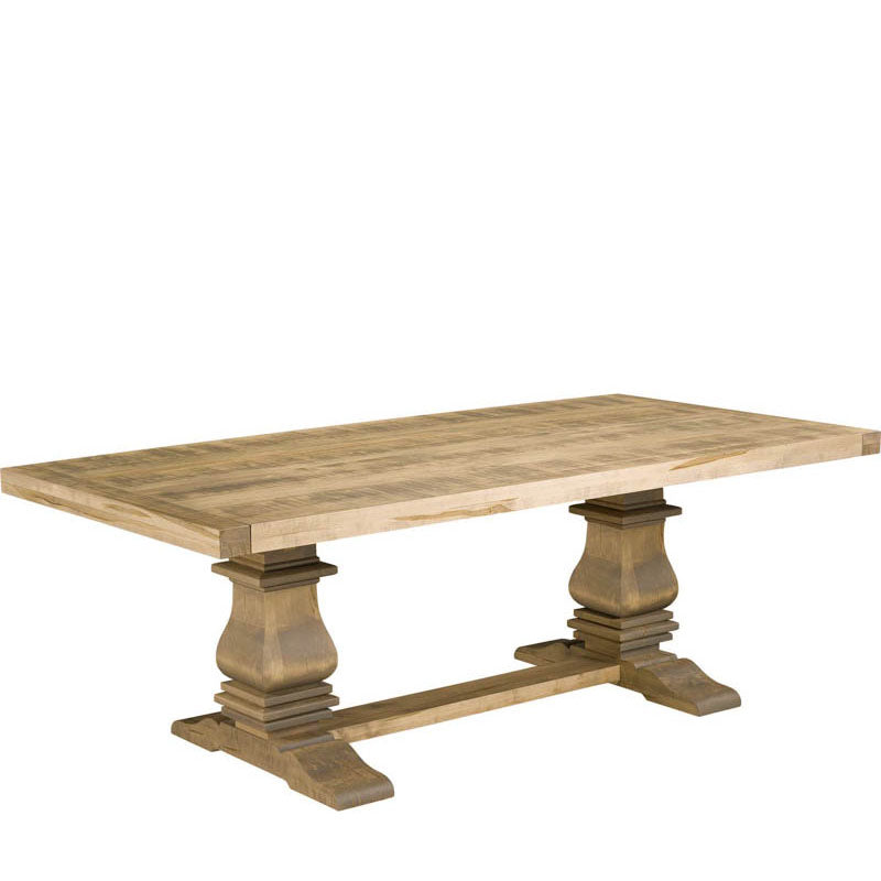 Cardinal Woodcraft solid wood Black Sea Dining Table