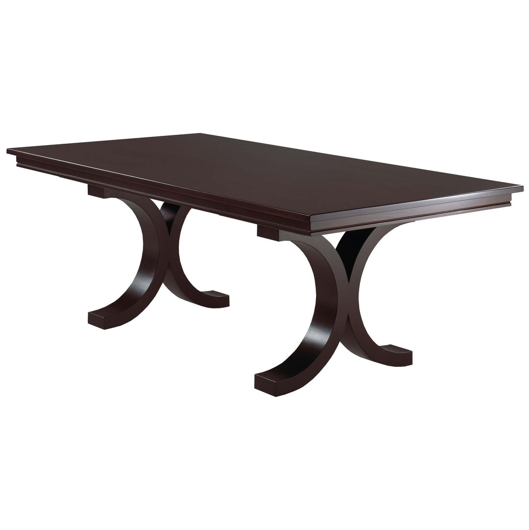 Cardinal Woodcraft solid wood Broadway Dining Table
