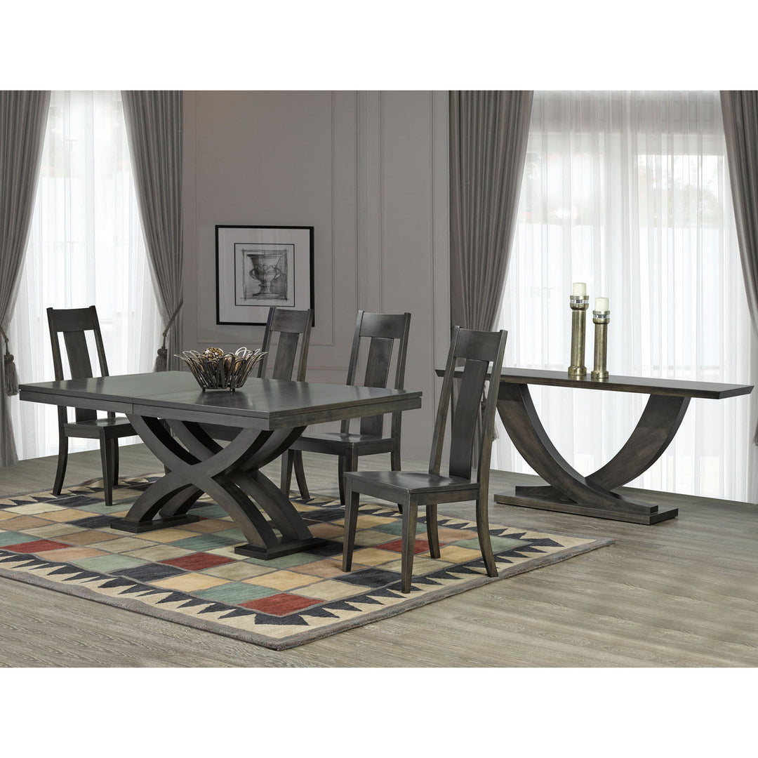 Cardinal Woodcraft solid wood Empire Dining Table Set