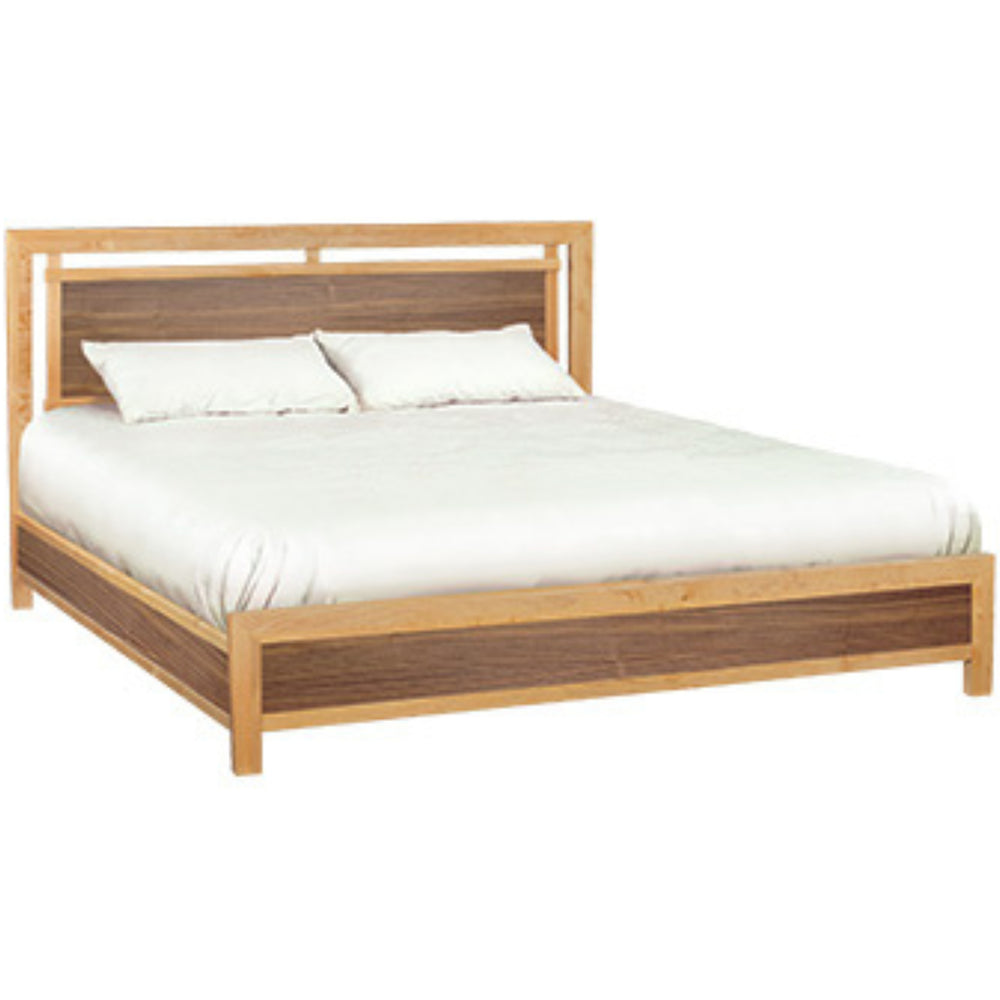 Duet Addison solid wood king Panel Bed