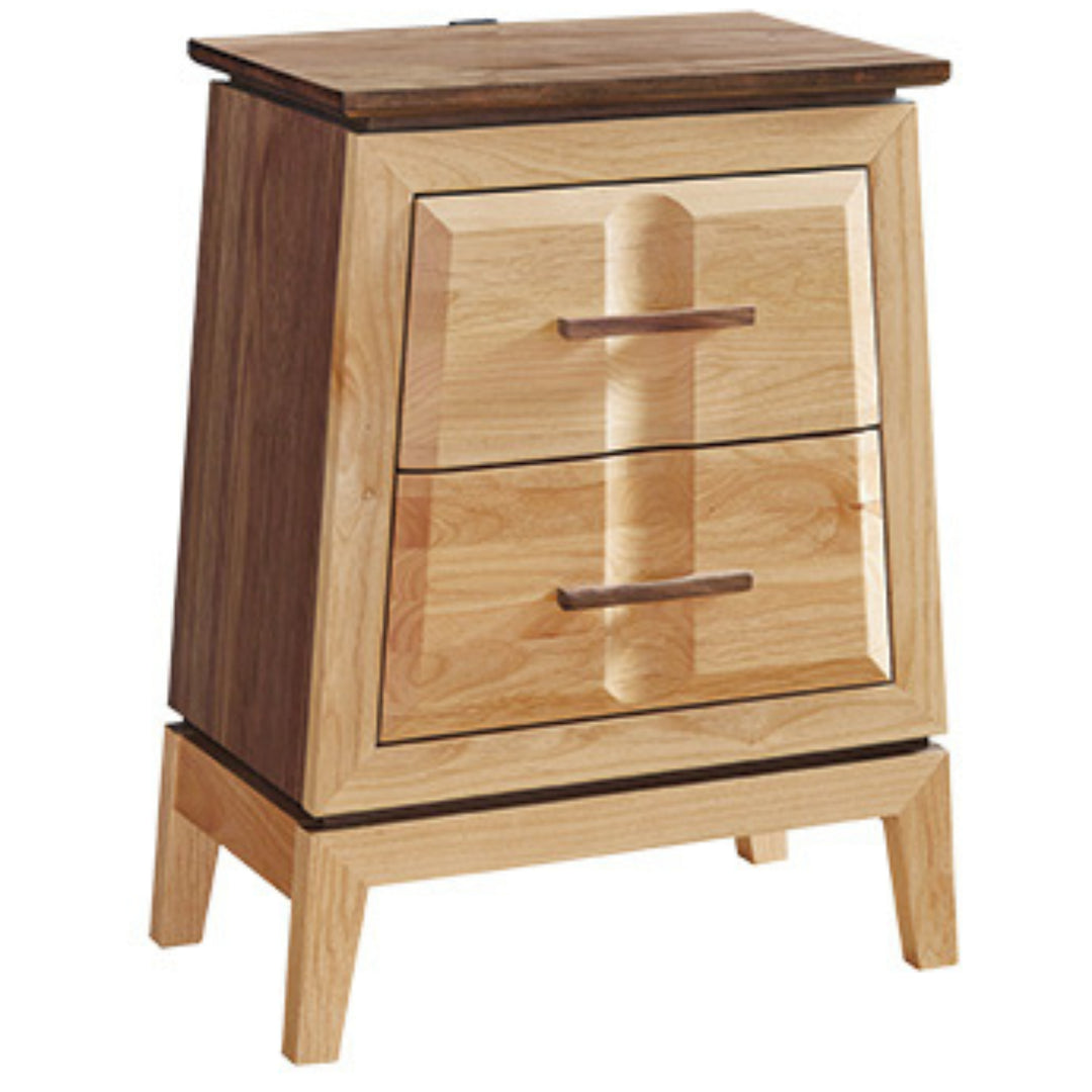 Duet Addison solid wood Two Drawer Nightstand
