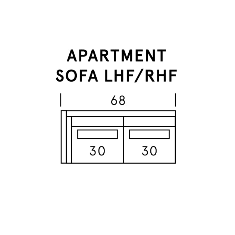 Escape Apartment Sofa LHF/RHF