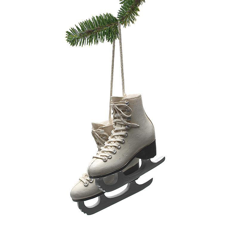 Figure skates Christmas tree ornament