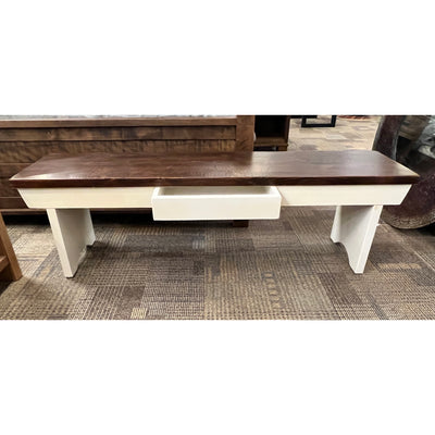 Floor Model - Dakota Bench with Drawer