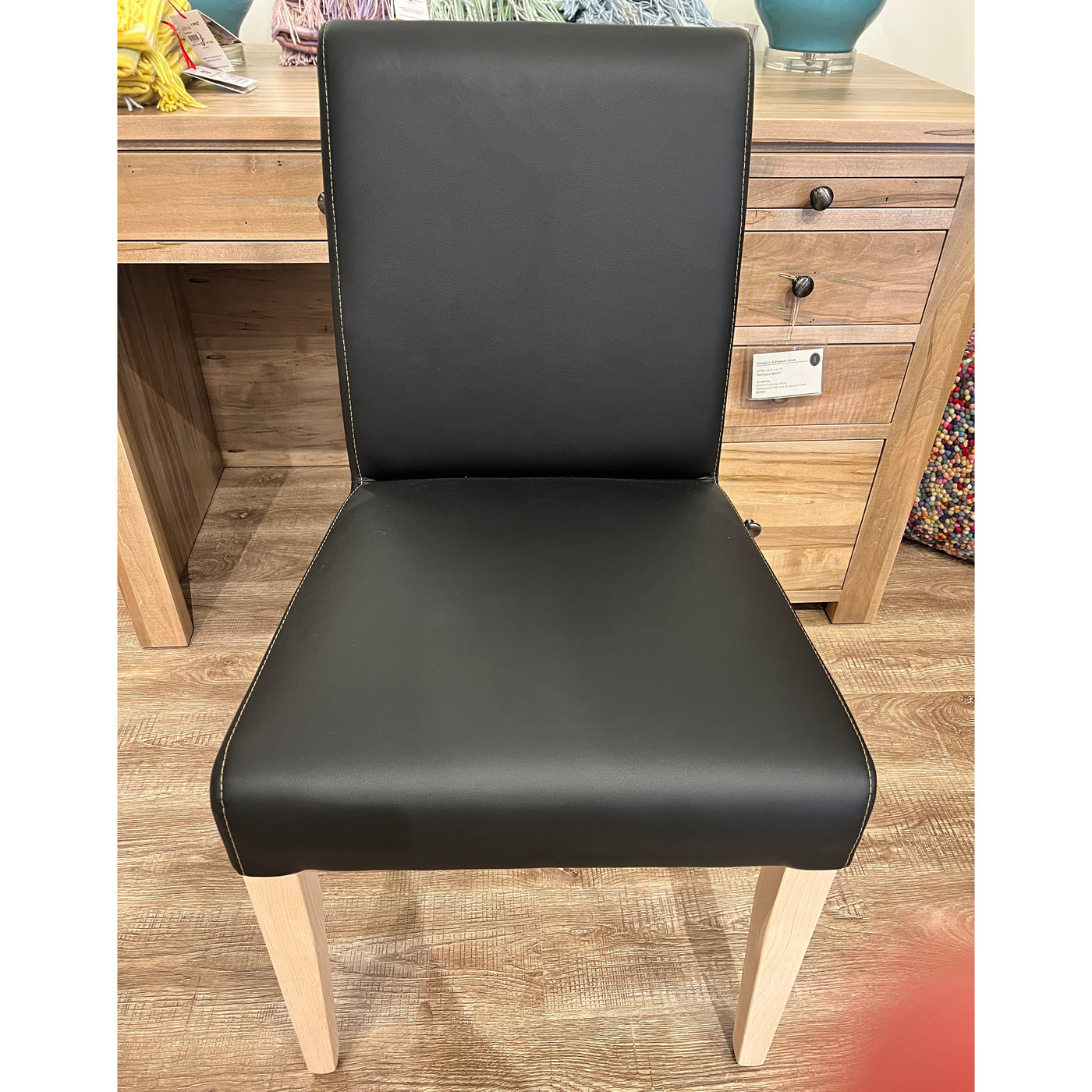 Floor Model - Swift Contrast Stitching Dining Chair