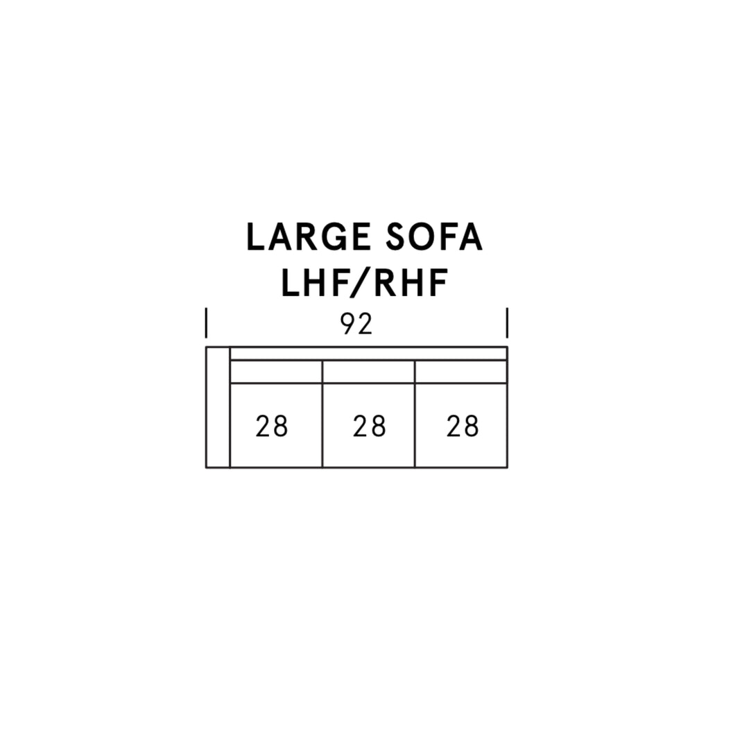 Ford Large Sofa LHF/RHF