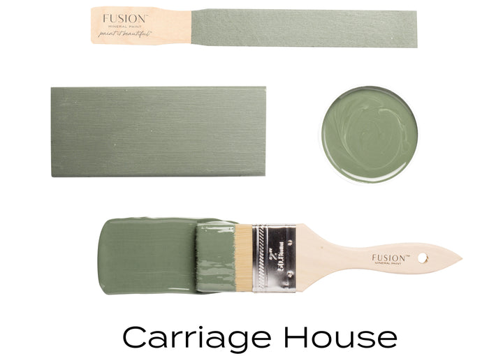 Fusion Mineral Paint Carriage House flat lay
