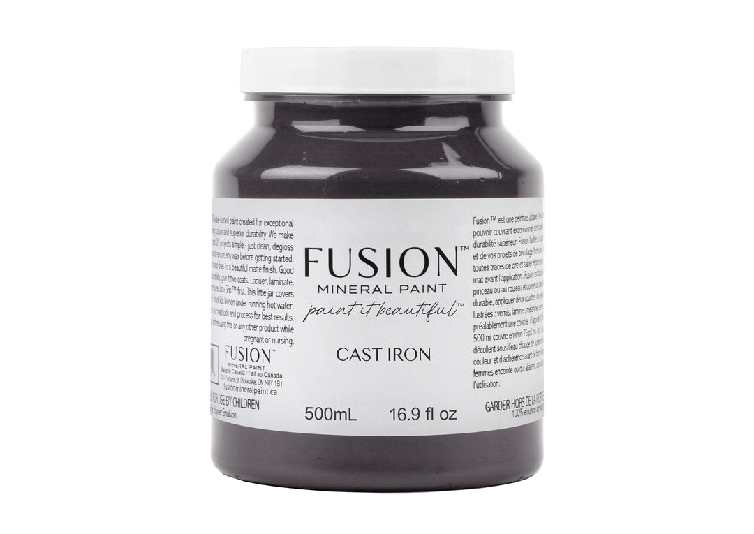 Fusion Mineral Paint Cast Iron 500mL Pint
