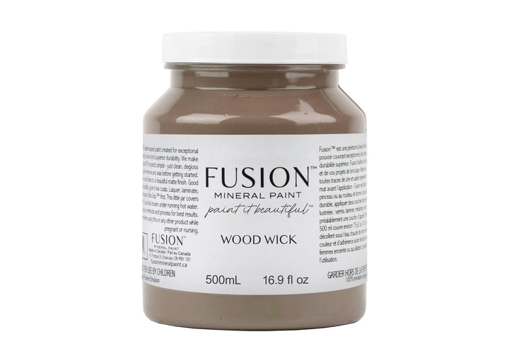 Fusion Mineral Paint Wood Wick 500mL Pint
