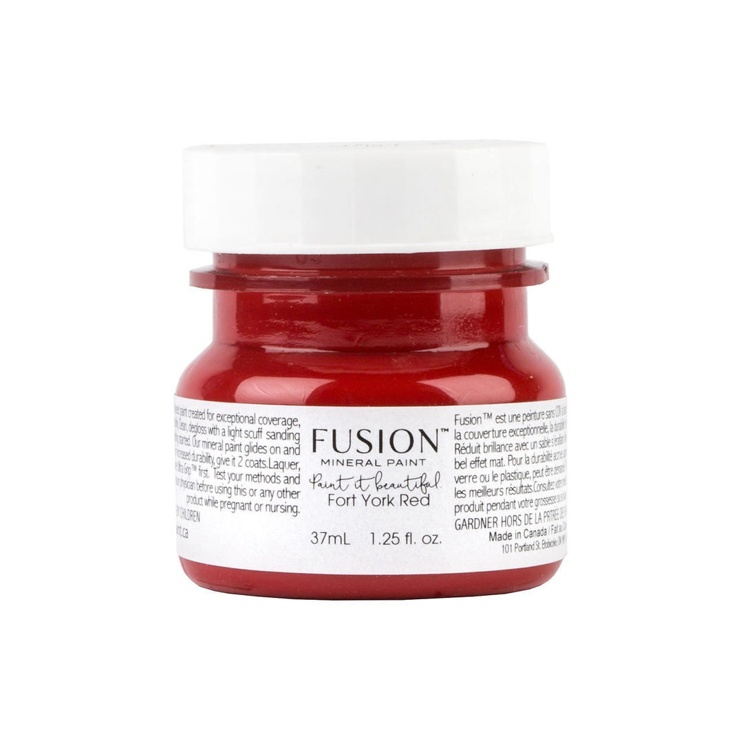 Fusion Mineral Paint - Fort York Red 37ml Tester