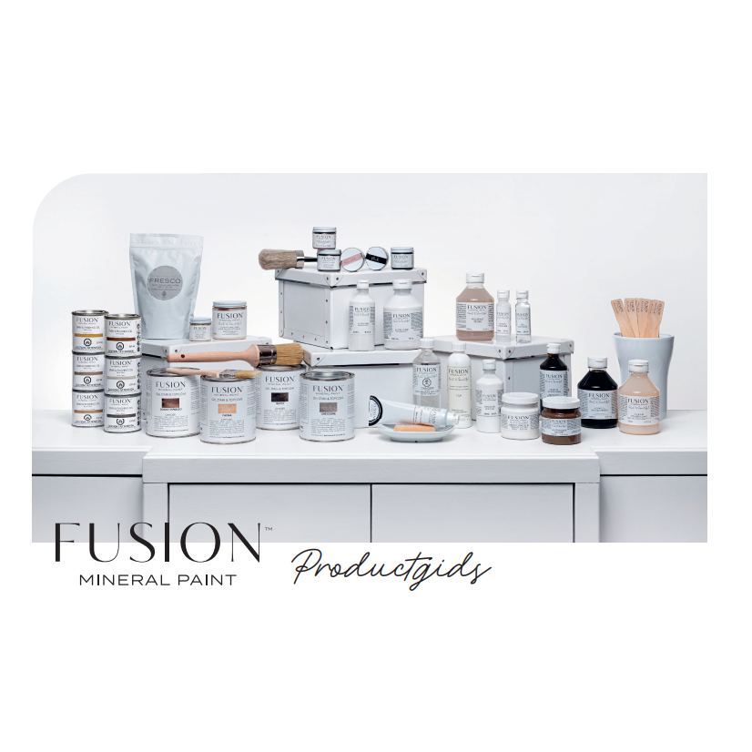 Fusion Mineral Paint product guide book