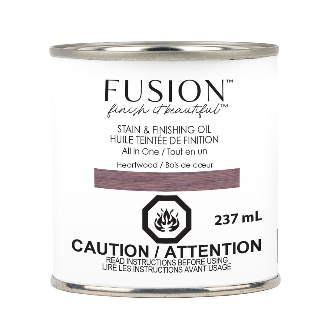 Fusion Stain & Finishing Oil All In One - Heartwood