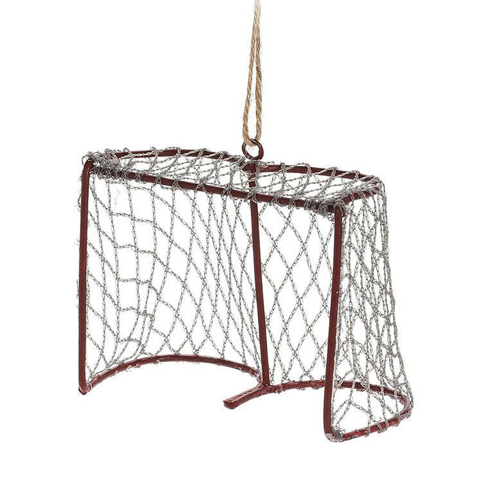 Goalie net Christmas tree ornament