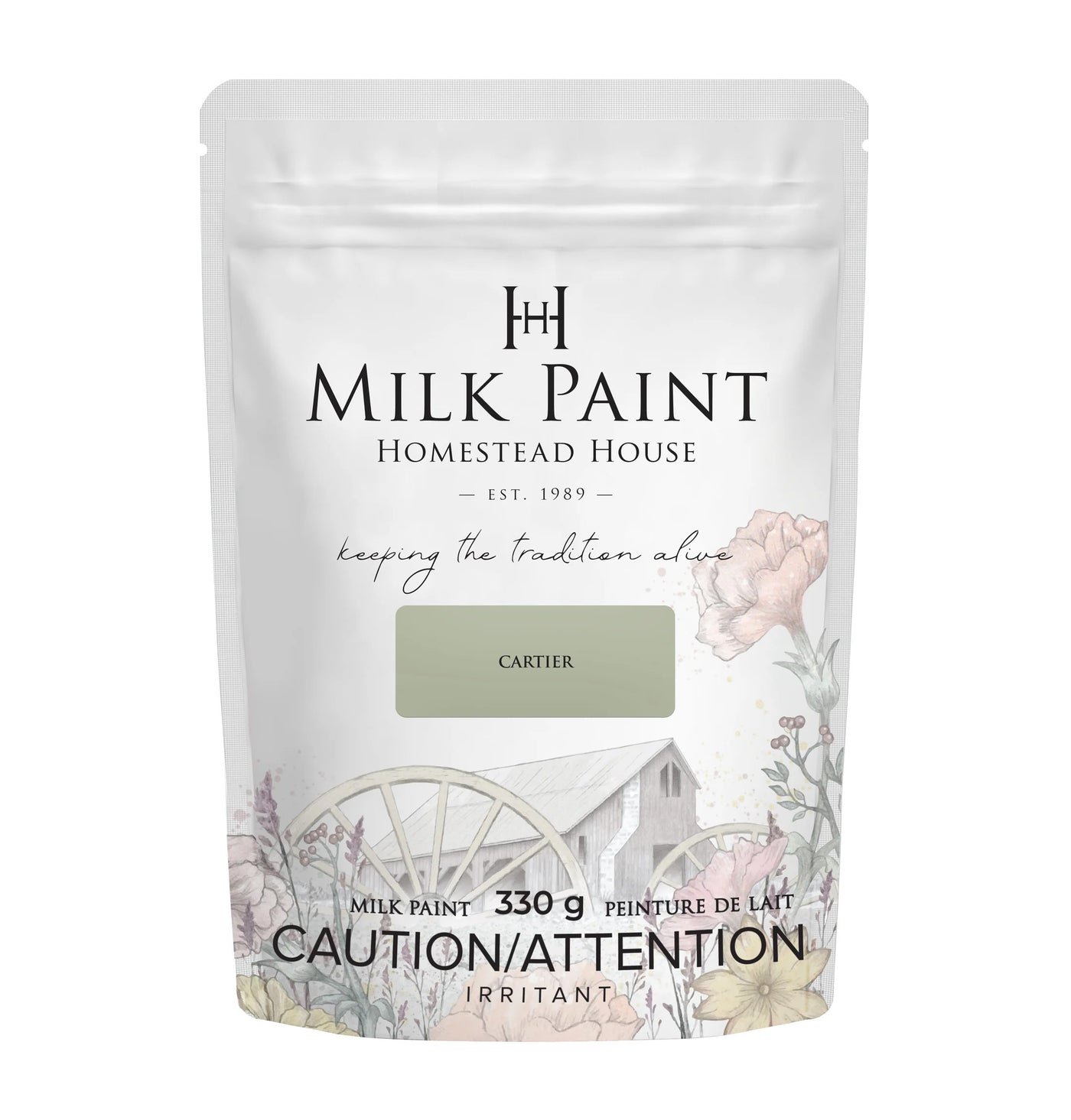 Homestead House Milk Paint - Cartier 330g container