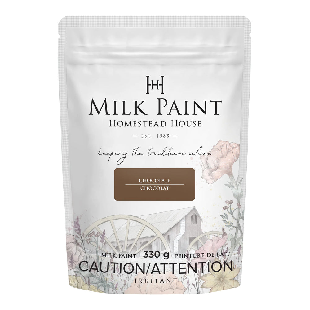 Homestead House Milk Paint - Chocolate 330g container
