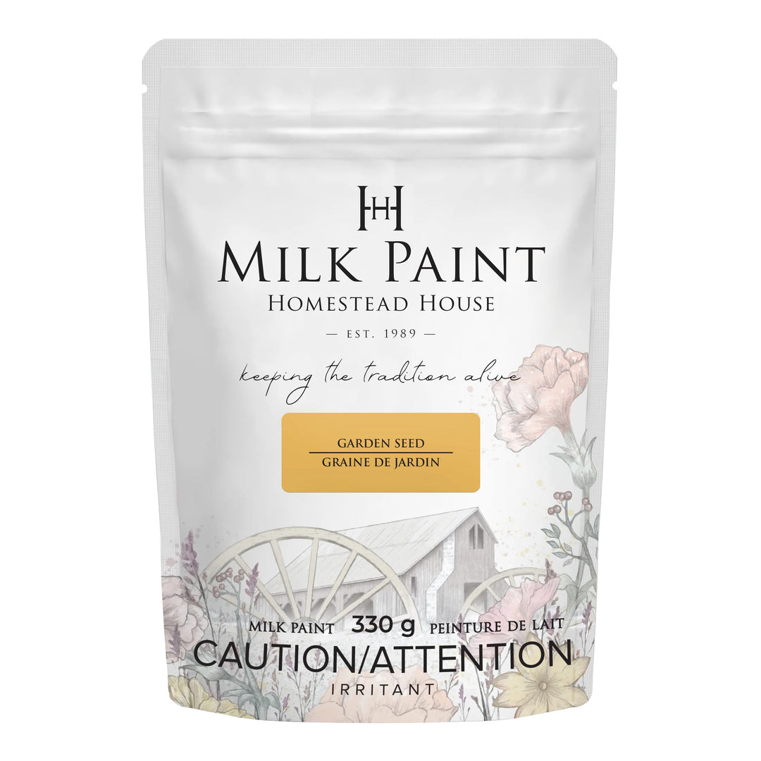 Homestead House Milk Paint - Garden Seed 330g container