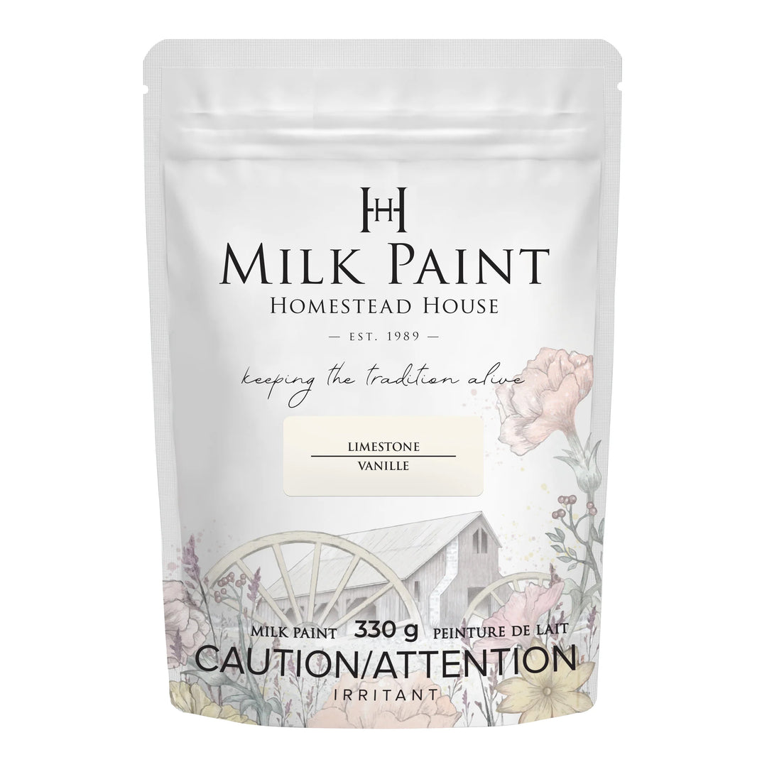 Homestead House Milk Paint - Limestone 330 g container