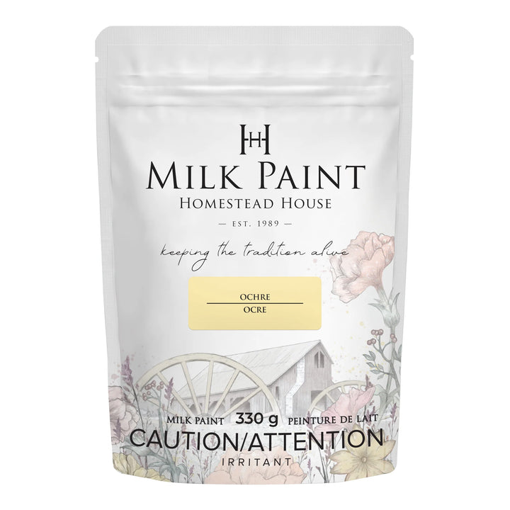 Homestead House Milk Paint - Ochre 330g container