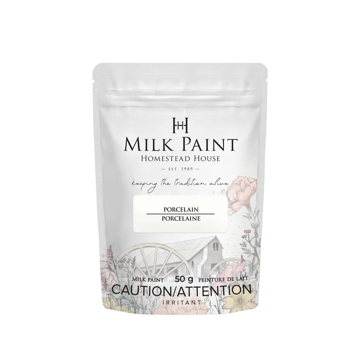 Homestead House Milk Paint - Porcelaine 50g container