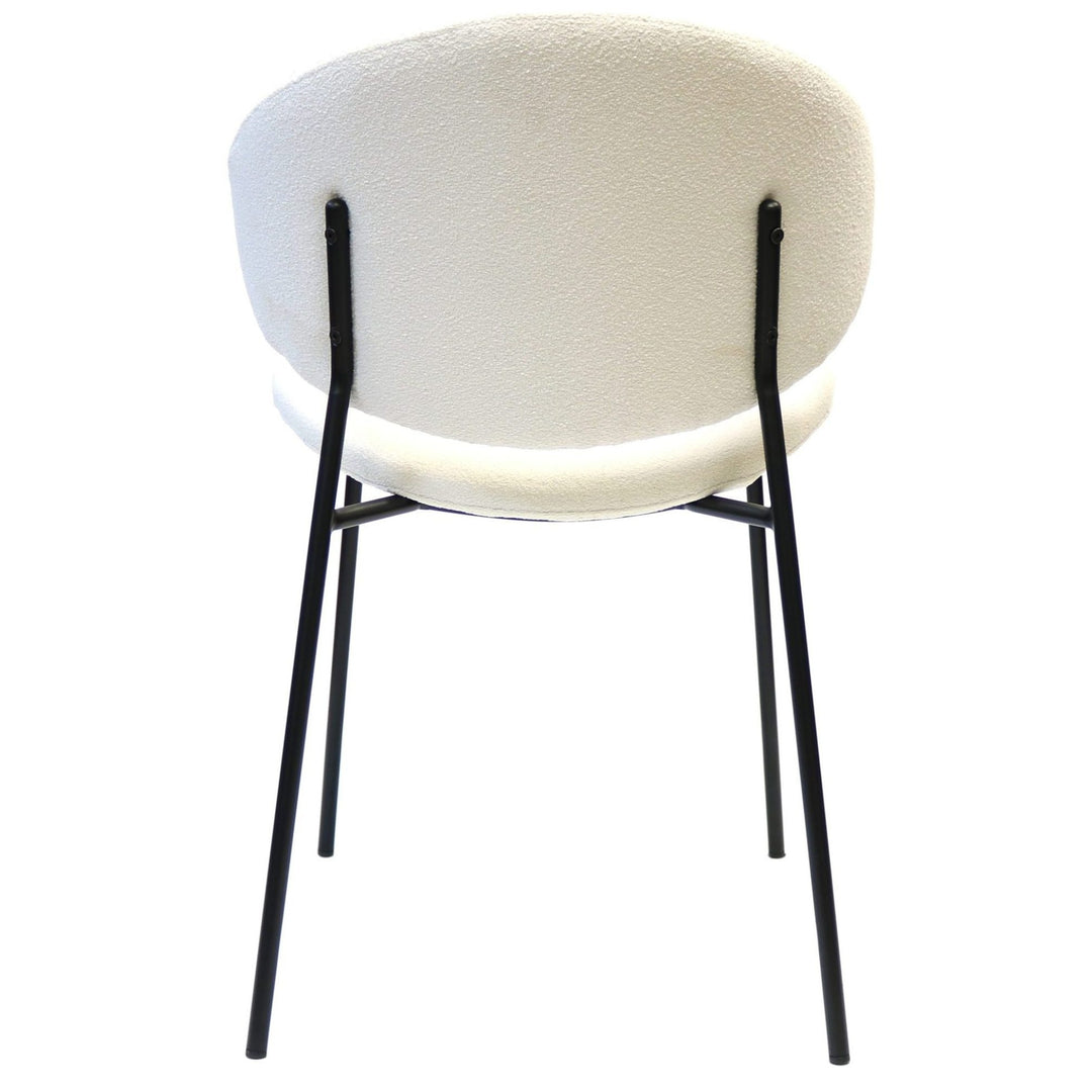 Lucille Chair Eggshell Back