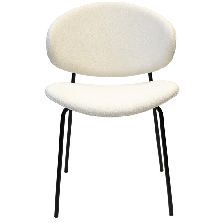 Lucille Chair Eggshell Front