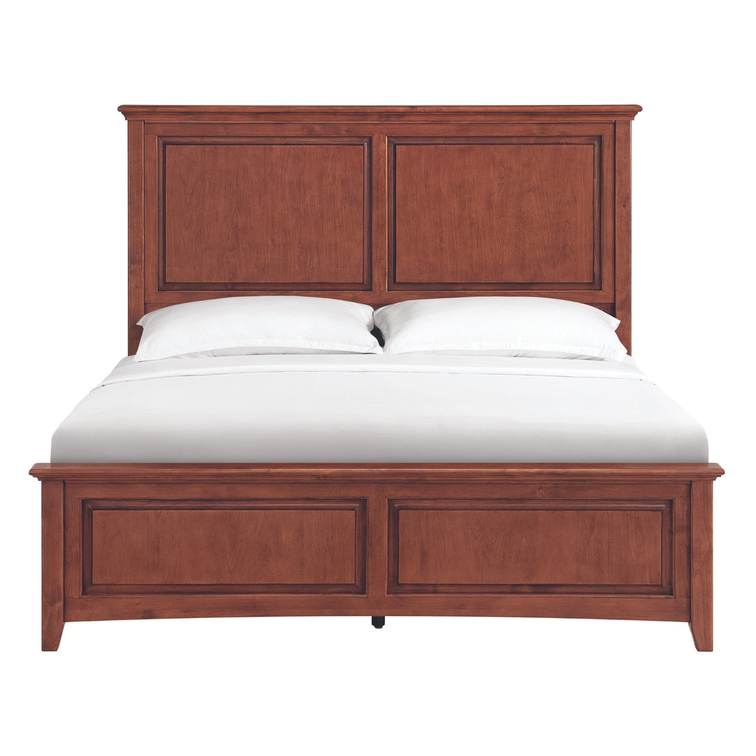 McKenzie Premier California King Bed Glazed Antique Cherry