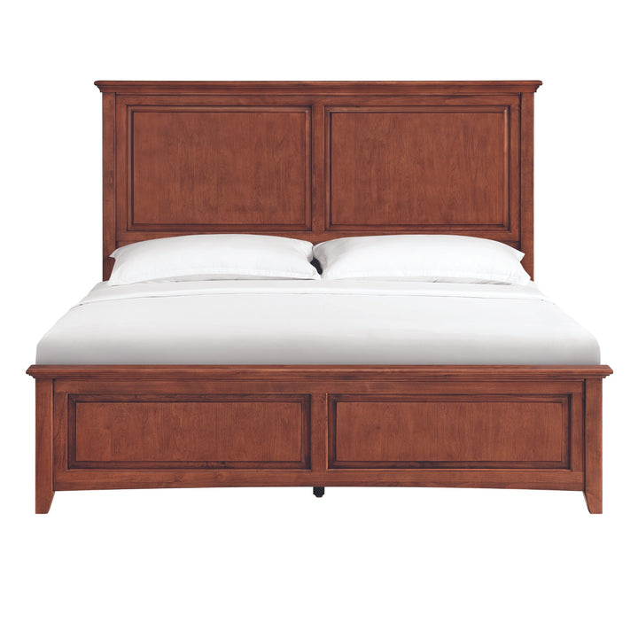 McKenzie Premier King Bed Glazed Antique Cherry