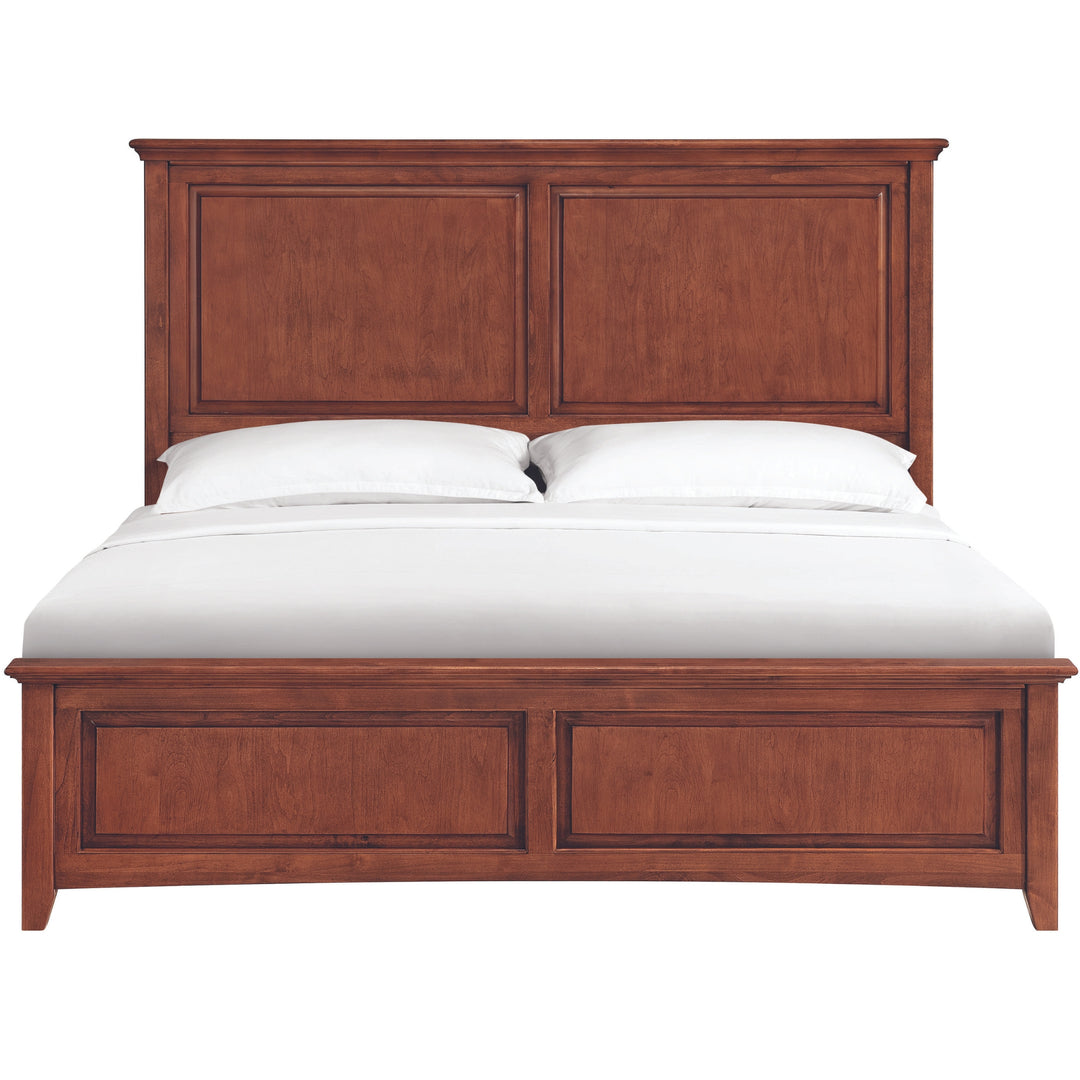 McKenzie Premier King Storage Bed Glazed Antique Cherry